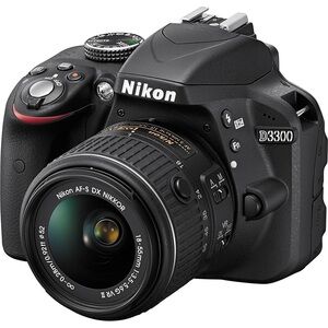 Nikon D3300 Black Digital Camera
